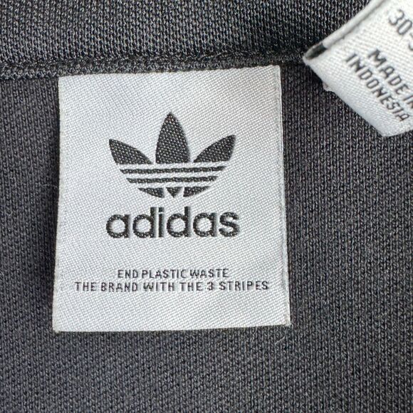 Adidas Adicolor Classics Short Wrapping Skirt Womens XS Black 3-Stripes Logo - Picture 7 of 11